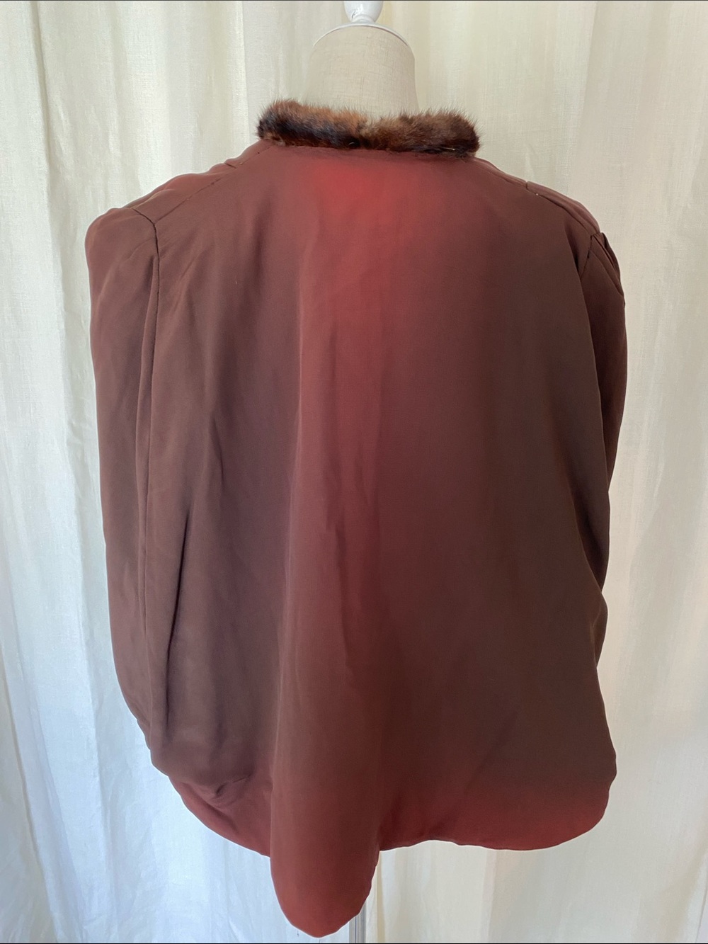 Mink Fur Cape/Stole Coat - Picture 12 of 12